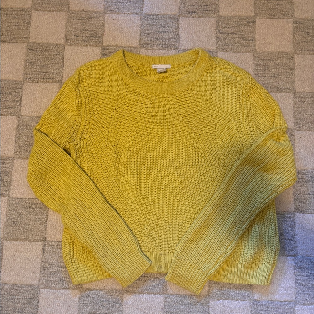 Yellow Women's Sweater